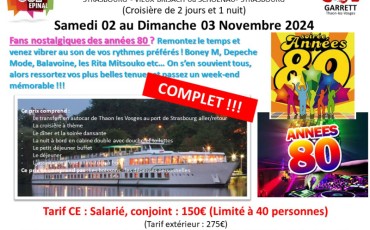 CROISIERE ANNEES 80 