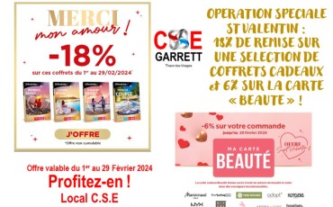 WONDERBOX promo St Valentin