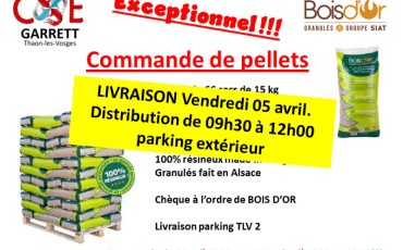 LIVRAISON PELLETS