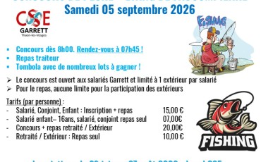 Journée pêche