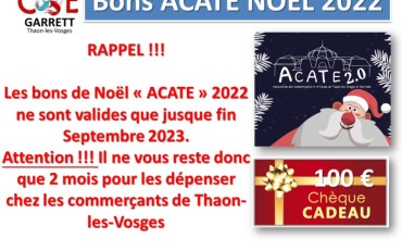 BONS CADEAUX NOEL 2022