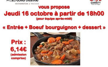 Repas soir octobre