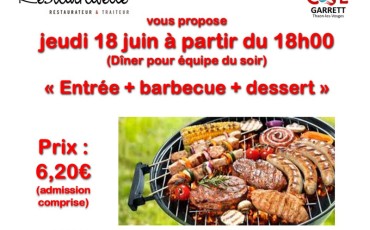 Repas équipes postées