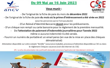 INSCRIPTIONS CV 2023-2024