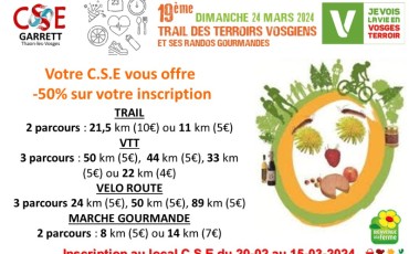  TRAIL MARCHE GOURMANDE TERROIRS