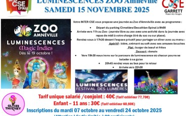 Sortie ZOO AMNEVILLE
