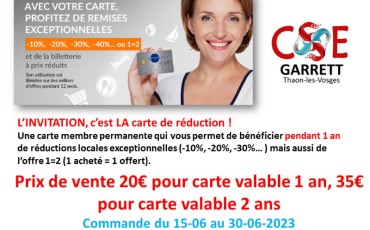 CARTE L'INVITATION