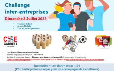 CHALLENGE INTER ENTREPRISES