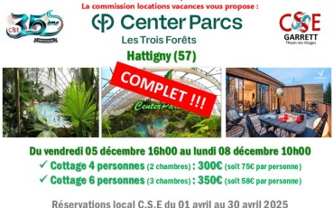 CENTER PARCS