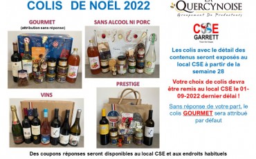 COLIS DE NOEL 2022