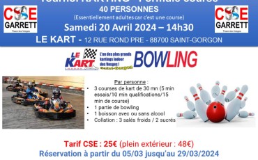 TOURNOI KARTING