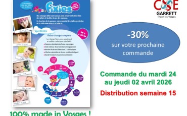 Commande couches culottes FIXIES