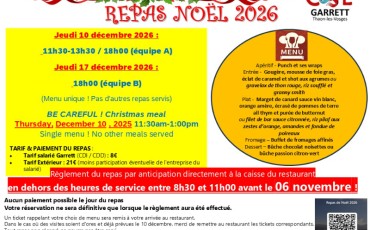 REPAS NOEL 2026