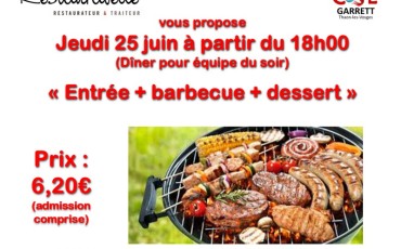 Repas équipes postées