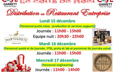 DISTRIBUTION COLIS NOEL 2025