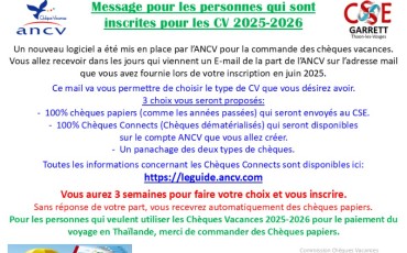 cheques vacances 2025 2026