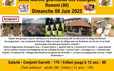 2ème MARCHE GOURMANDE DES ECARGOTS