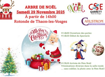 ARBRE DE NOEL 2025