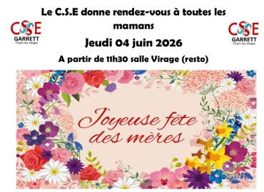 FETE DES MERES