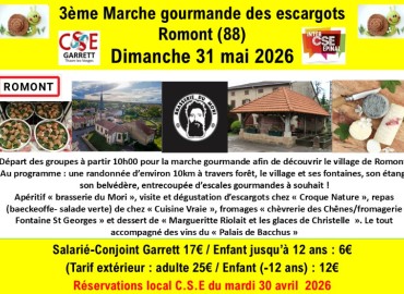 3eme MARCHE DES ESCARGOTS