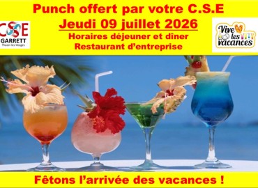 PUNCH DES VACANCES