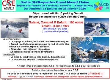 WEEK END SKI