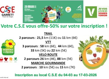 TRAIL DES TERROIRS VOSGIENS