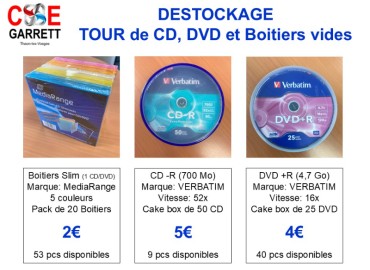 DESTOCKAGE CD