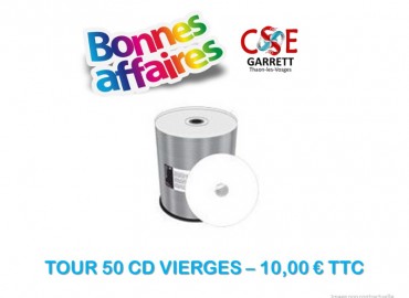 Boitier de CD par 50