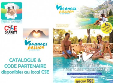 VACANCES PASSION partenariat