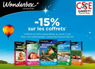 Coffrets WONDERBOX